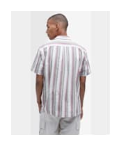 Men's Barbour Lipton Striped Short Sleeve Relaxed Fit Shirt - Whisper White