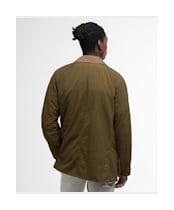 Men's Barbour Ashby Showerproof Jacket - Light Sage
