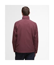 Men's Barbour Keld Showerproof Jacket - Burnt Heather