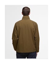 Men's Barbour Keld Showerproof Jacket - Light Sage