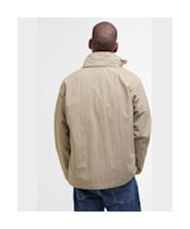 Men's Barbour Keld Showerproof Jacket - Washed Stone