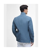 Men's Barbour International Modern Showerproof Duke Jacket - Dark Slate