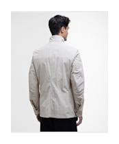 Men's Barbour International Modern Showerproof Duke Jacket - Concrete