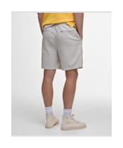 Men's Barbour Cotton Linen Relaxed Shorts - Mist