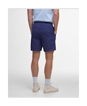 Men's Barbour Washed Oxford Relaxed Shorts - Oceana