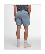 Men's Barbour Washed Cord Relaxed Shorts - Lead