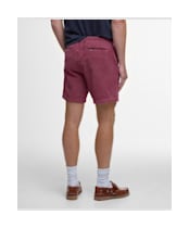Men's Barbour Washed Cord Relaxed Shorts - Washed Raspberry