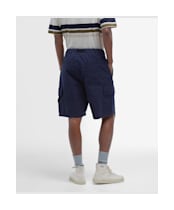 Men's Barbour Grindle Cargo Relaxed Shorts - Navy