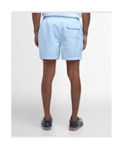 Men's Barbour Staple Logo 5' Swim Shorts - Ocean Sky