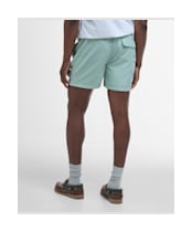 Men's Barbour Staple Logo 5' Swim Shorts - Pale Apple