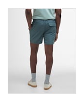 Men's Barbour Staple Logo 5' Swim Shorts - Vintage Teal
