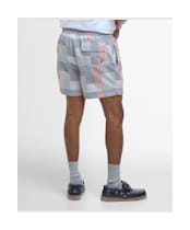 Men's Barbour Patch Swim Shorts - Washed Stone