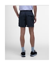 Men's Barbour International Block Print Swim Short - Black