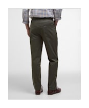 Men's Barbour Lightweight Stretch Regular Fit Chino - Uniform Green