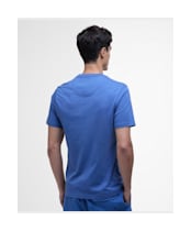 Men's Barbour International Small Logo Tee - North Sea Blue