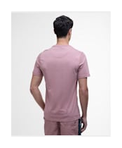 Men's Barbour International Small Logo Tee - Vintage Pink