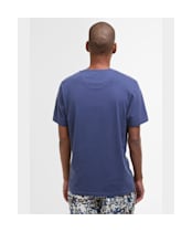 Men's Barbour Aboyne Tee - OCEANA/BLEACHED