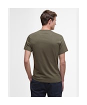Men's Barbour Langdon Pocket T-Shirt - Uniform Green
