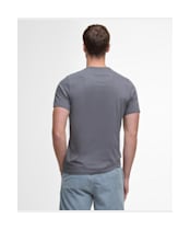 Men's Barbour Langdon Pocket T-Shirt - Gunmetal
