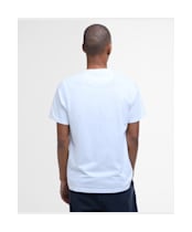 Men's Barbour Thurford Short Sleeve Cotton T-Shirt - White