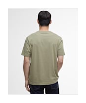 Men's Barbour International Stonebridge Graphic T-Shirt - Bleached Olive