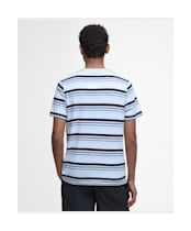 Men's Barbour Houstead Stripe Tailored Fit T-Shirt - White