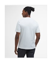 Men's Barbour Logo Relaxed Fit T-Shirt - Antique White