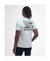 Men's Barbour Camber Graphic T-Shirt - Antique White
