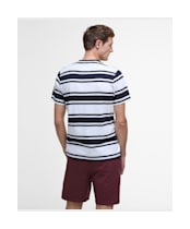 Men's Barbour Colts Stripe Relaxed Fit T-Shirt - Navy