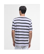 Men's Barbour International Luca Stripe T-Shirt - Thistle