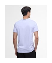 Men's Barbour International Luca Tipping Detail T-Shirt - Thistle
