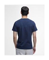 Men's Barbour International Track Graphic T-Shirt - Navy