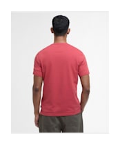 Men's Barbour Tothill Tailored Fit T-Shirt - Red Spice