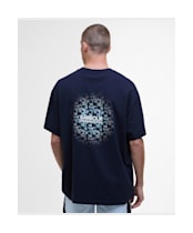 Men's Barbour International Middleton Oversized Graphic T-Shirt - Sapphire Navy