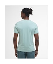 Men's Barbour Cranmer Logo T-Shirt - Pale Apple