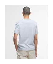 Men's Barbour International Steve McQueen Rickman T-Shirt - Grey Marl