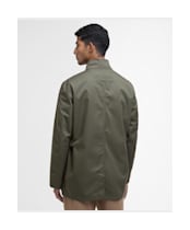 Men's Barbour City Chelsea Waterproof Jacket - UNIFORM GREEN/BL