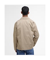 Men's Barbour Short Rokig Waterproof Jacket - Washed Stone