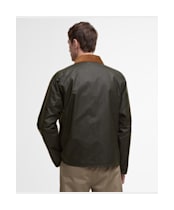 Men's Barbour Tracker Lightweight Waxed Jacket - Archive Olive