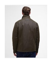 Men's Barbour Sander Waxed Jacket - Beech