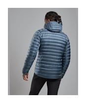 Men's Montane Anti-Freeze Packable Hooded Down Jacket - Stone Blue