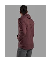 Men's Montane Featherlite Hooded Jacket - Dark Garnet
