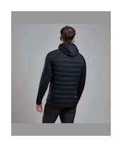 Men's Montane Composite Hooded Down Jacket - Black