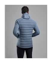 Men's Montane Composite Hooded Down Jacket - Stone Blue