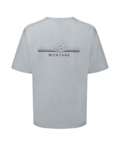 Women's Montane Alhena Mountain 25 Logo T-Shirt - Pebble Blue