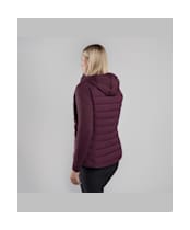 Women's Montane Composite Hooded Down Jacket - Mulberry