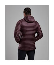 Men's Montane Anti-Freeze Lite Hooded Down Jacket - Dark Garnet