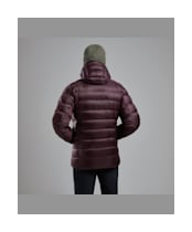 Men's Montane Anti-Freeze XT Hooded Down Jacket - Dark Garnet
