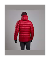 Men's Montane Anti-Freeze XT Hooded Down Jacket - Acer Red