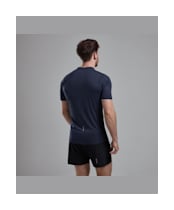 Men's Montane Dart Nano Zip T-Shirt - Eclipse Blue